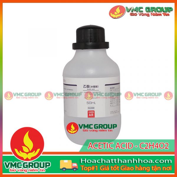 ACETIC ACID - C2H4O2 or CH3COOH