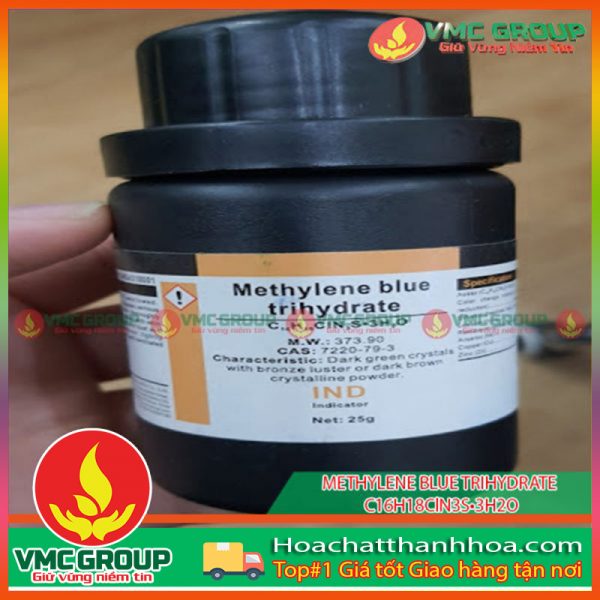 METHYLENE BLUE TRIHYDRATE - C16H18ClN3S•3H2O